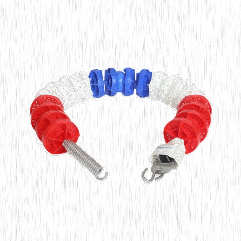 Krążek do liny basenowej 106 mm symetryczny blue