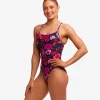kostium treningowy Funkita Garden Glow damski Diamond Back