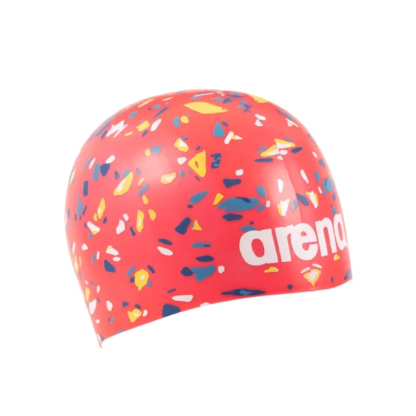 czepek_plywacki_arena_poolish_moulded_confetti_red_1E774243_1 Czepek Arena Moulded CONFETTI RED – silikonowy czepek chroniący włosy na basenie