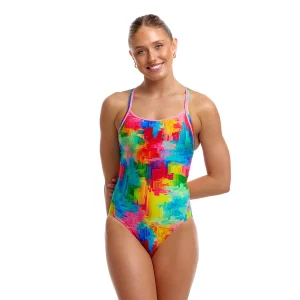 KOSTIUM_PLYWACKI_FUNKITA_FALLING_COLOURS_FKS033L72465 Funkita kostium treningowy Falling Colours